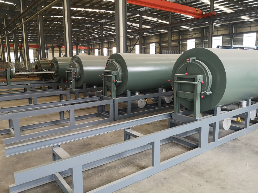 直径600X2300真空煅烧炉