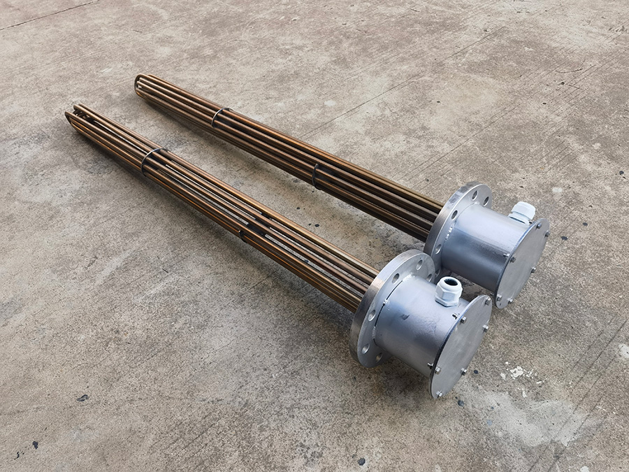 50KW法兰加热管