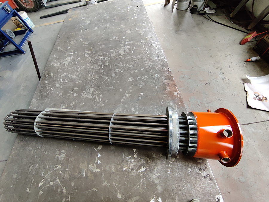 90KW防爆法兰加热管